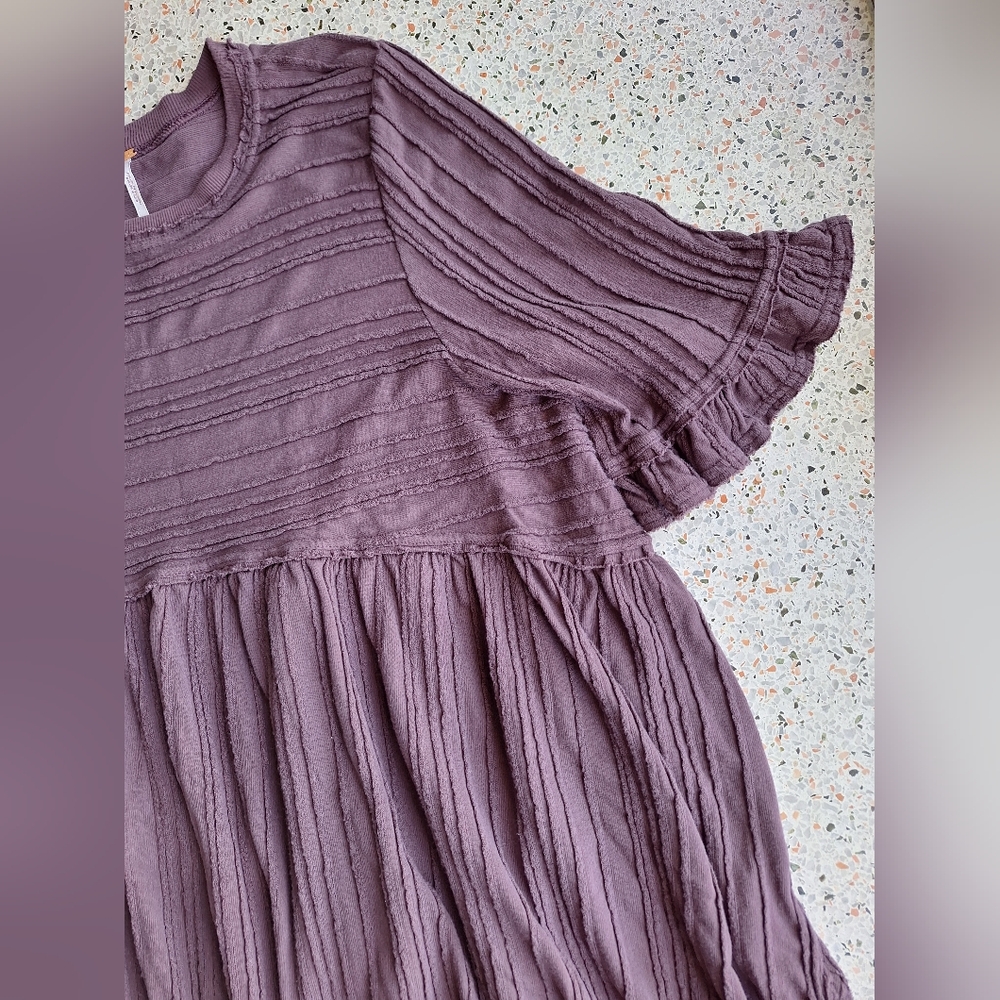 Free People Take a Spin Babydoll Tunic Dress - Picture 4 of 8